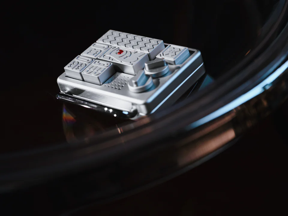 "EMOTION" CNC Aluminum Artisan Keycap Set (6-Piece) - Cherry Profile