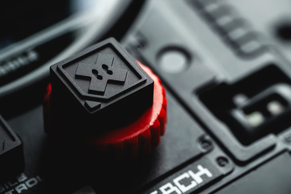 "EMOTION" CNC Aluminum Artisan Keycap Set (6-Piece) - Cherry Profile