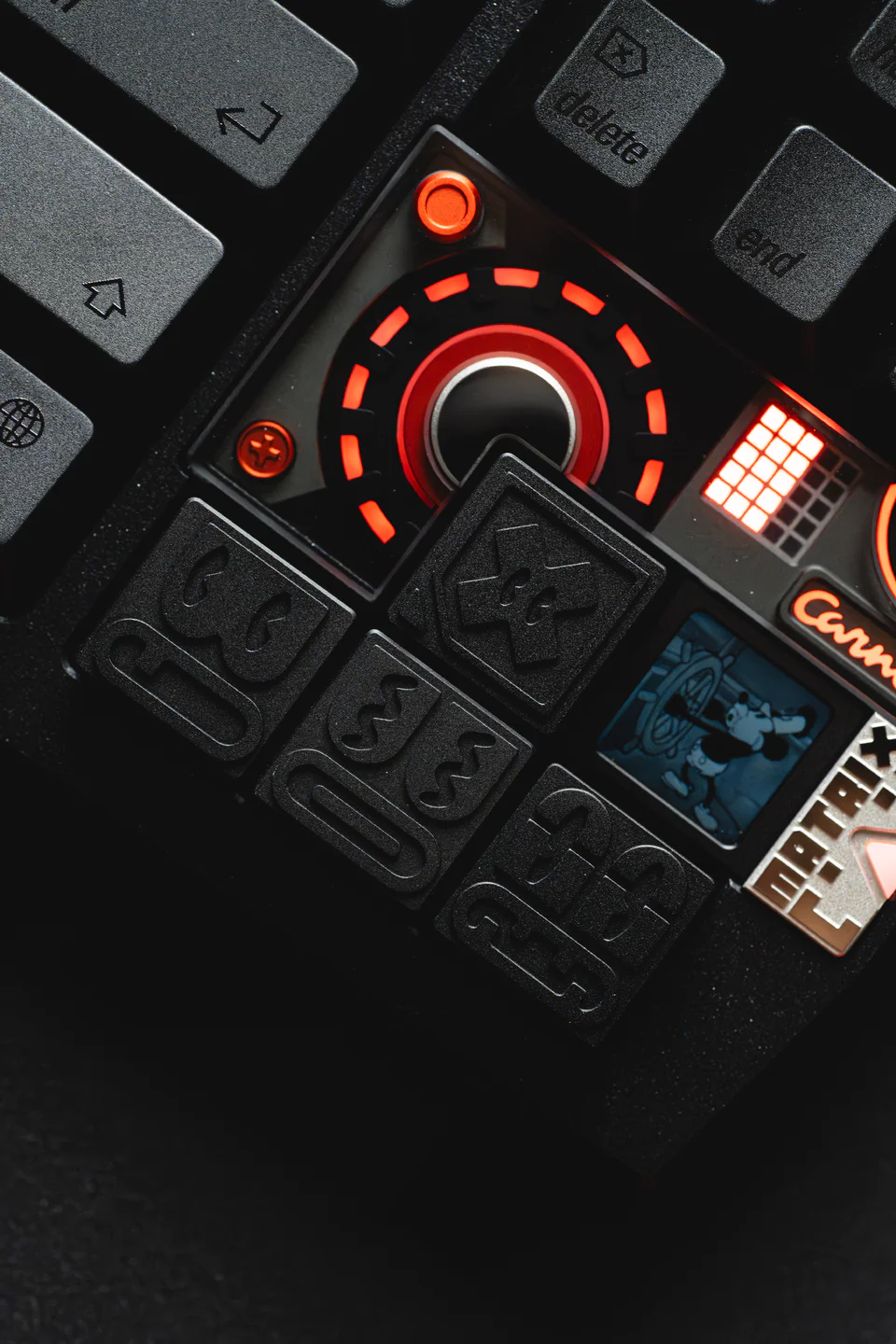"EMOTION" CNC Aluminum Artisan Keycap Set (6-Piece) - Cherry Profile