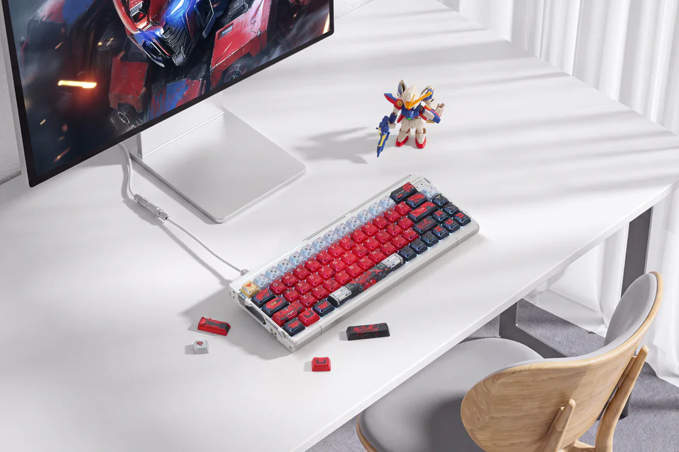 MSN-04 Sazabi PBT Keycap Set - Cherry & KCA Profile for Wooting, ROG Azoth, Razer & Logitech G