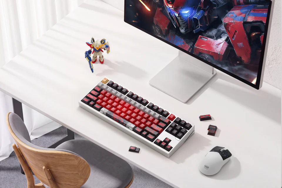 MSN-04 Sazabi PBT Keycap Set - Cherry & KCA Profile for Wooting, ROG Azoth, Razer & Logitech G