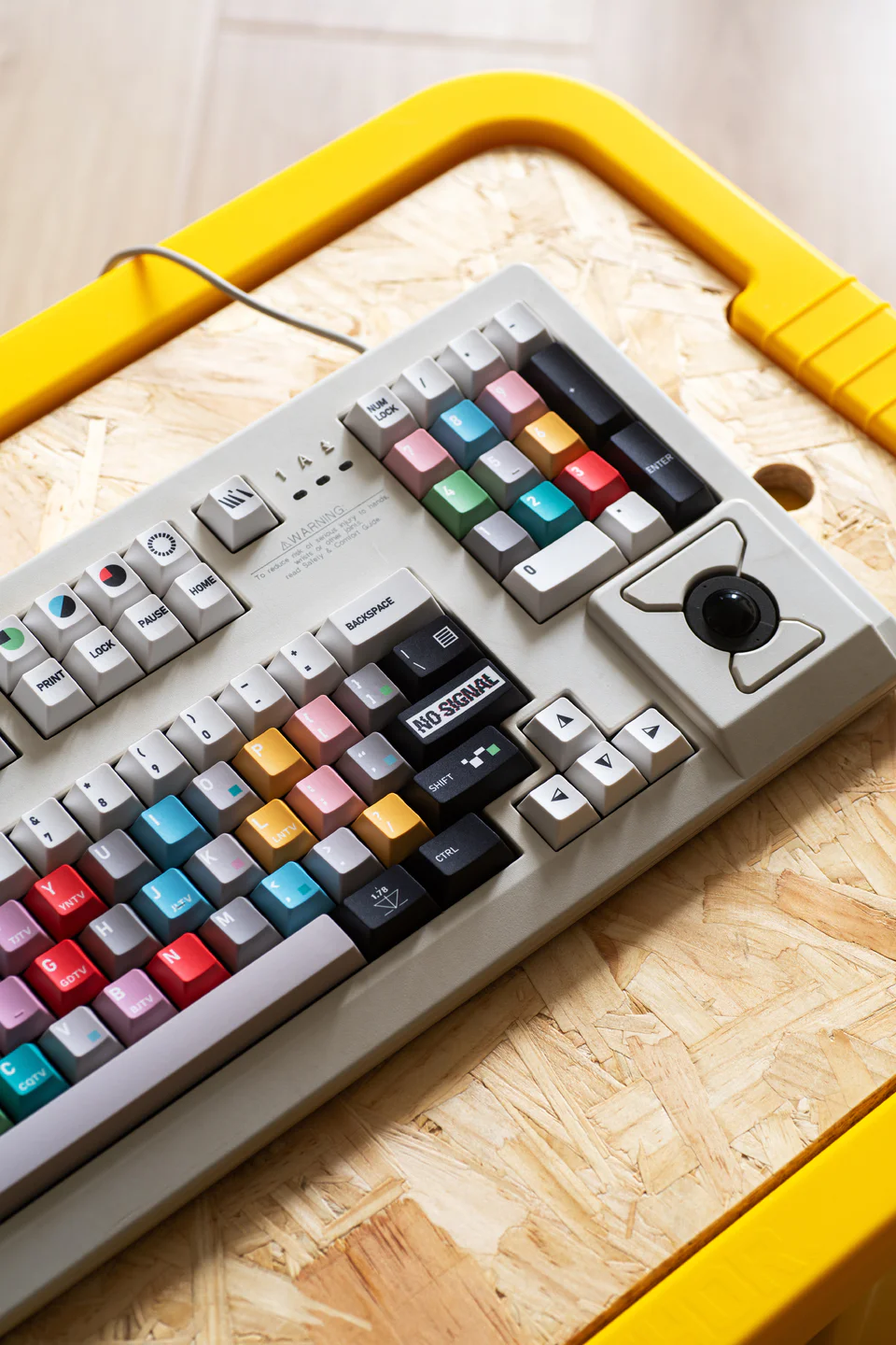 No Signal PBT Keycap Set - Cherry Profile for Wooting, ROG Azoth, Razer & Logitech G