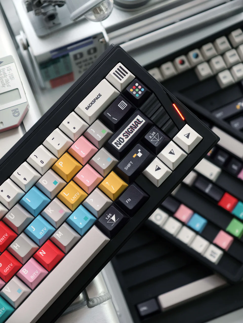 No Signal PBT Keycap Set - Cherry Profile for Wooting, ROG Azoth, Razer & Logitech G
