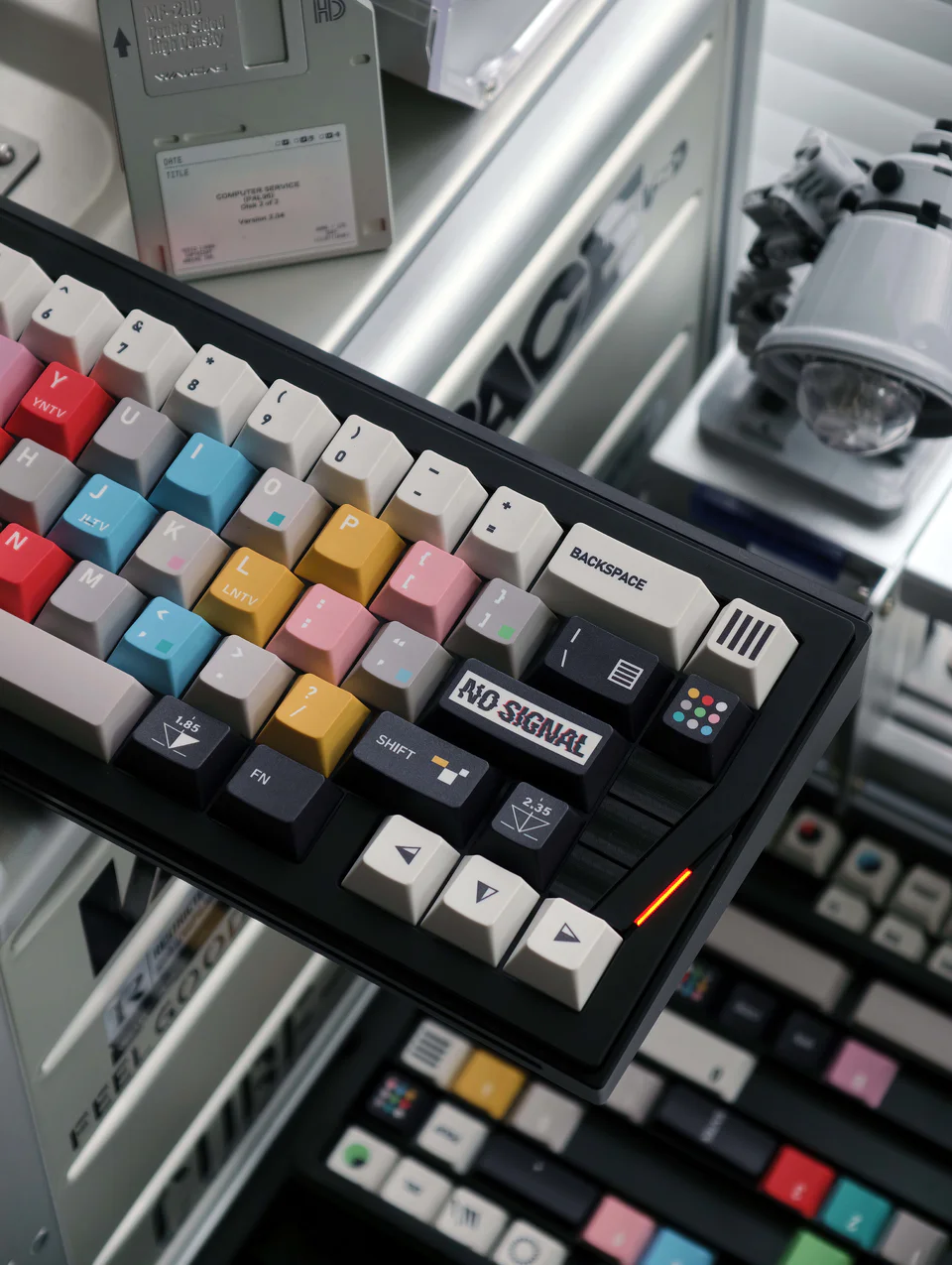 No Signal PBT Keycap Set - Cherry Profile for Wooting, ROG Azoth, Razer & Logitech G