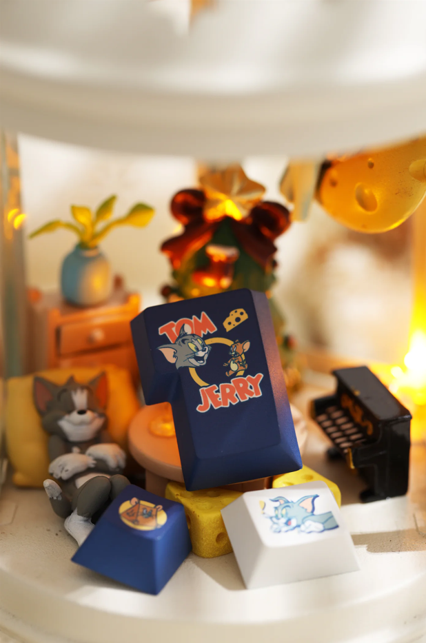 Tom and Jerry | Cherry Profile | PBT Keycap Set