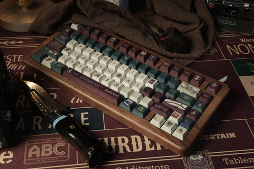 Agatha Christie | Cherry Profile | PBT Keycap Set