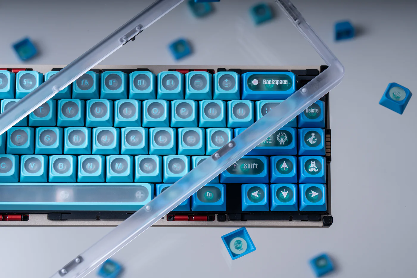 Arctic Paradise | Cherry Profile | PBT+PC Keycap Set