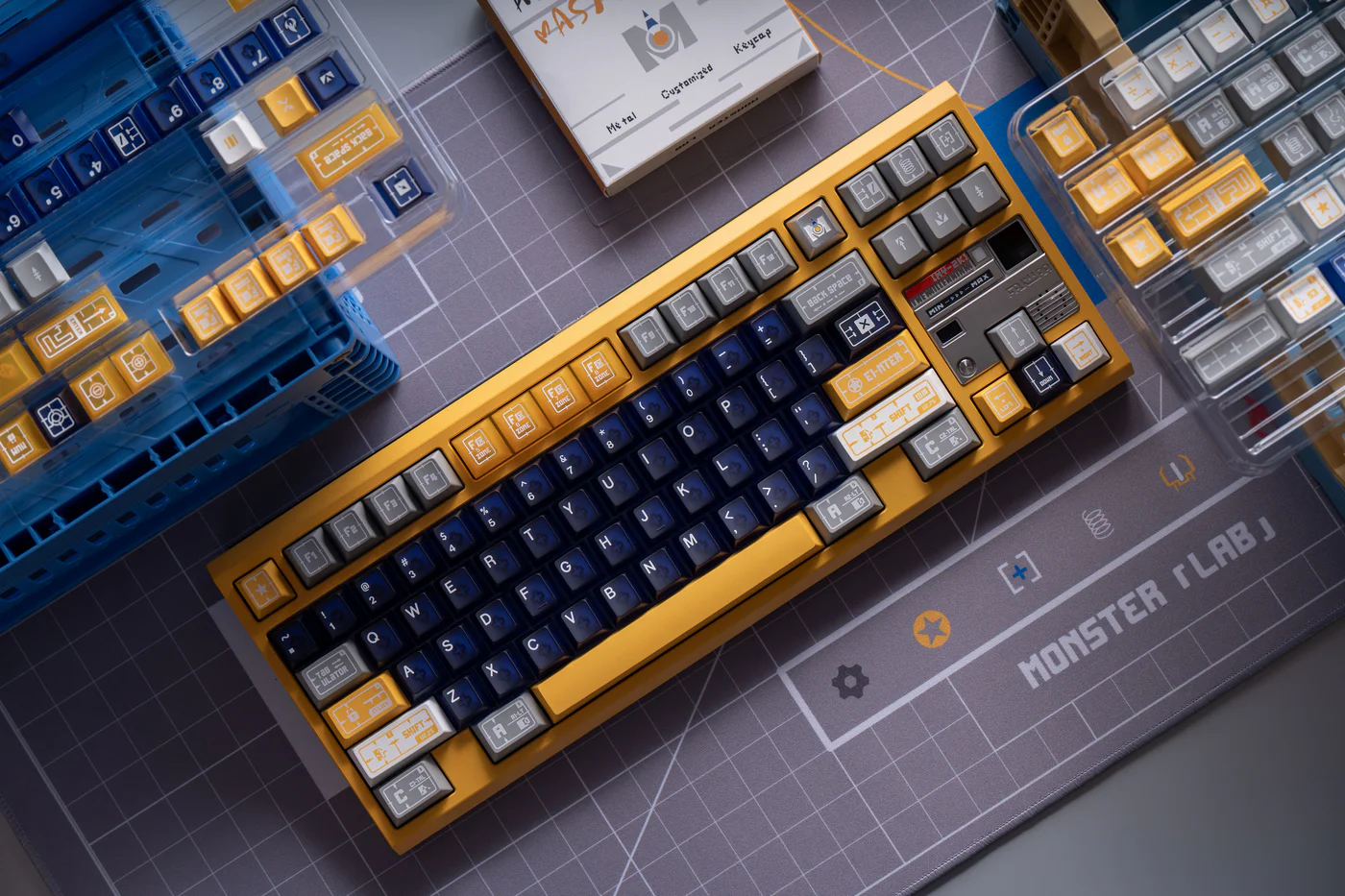 Assembling Master | Cherry Profile | PBT+PC Keycap Set