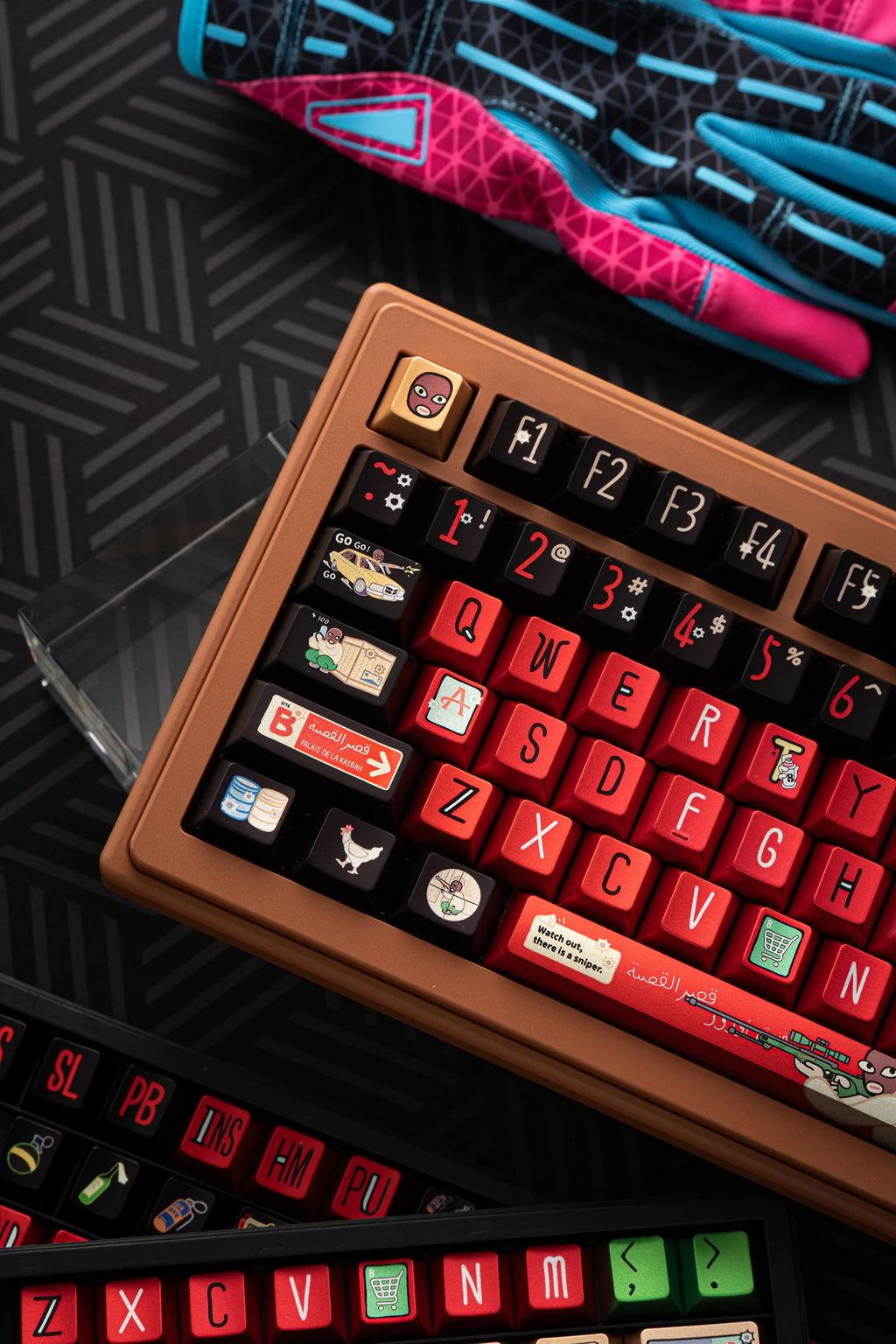 CS:GO Global Offensive Theme | Cherry Profile | PBT Keycaps Set