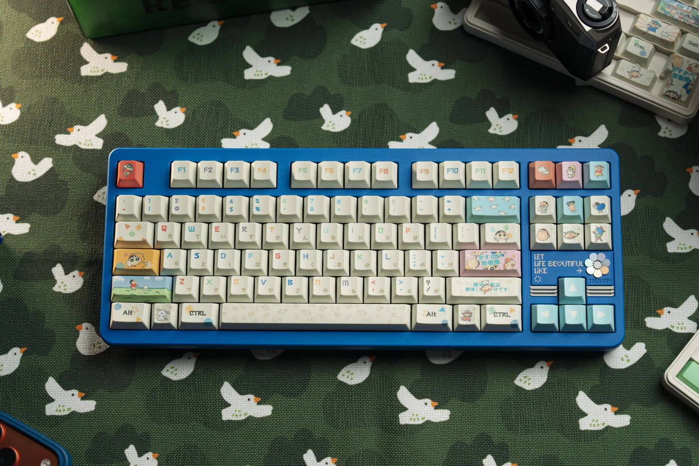 Crayon Shin-chan | Cherry Profile | PBT Keycaps Set