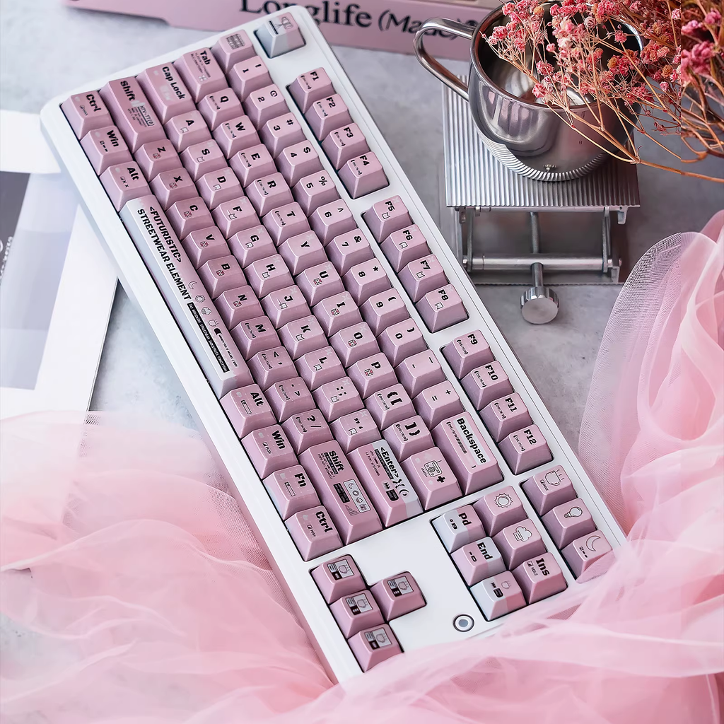 Cute Programmer | Cherry Profile | PBT Keycap Set