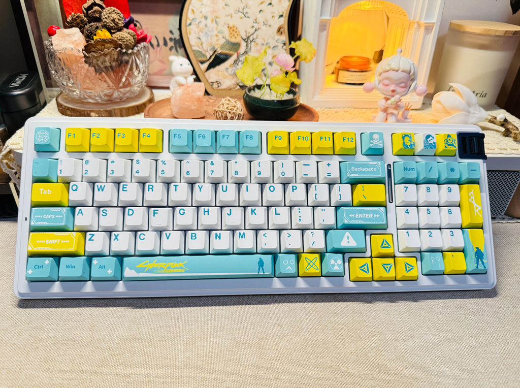 Cyberpunk: Edgerunners | Cherry Profile | PBT Keycap Set