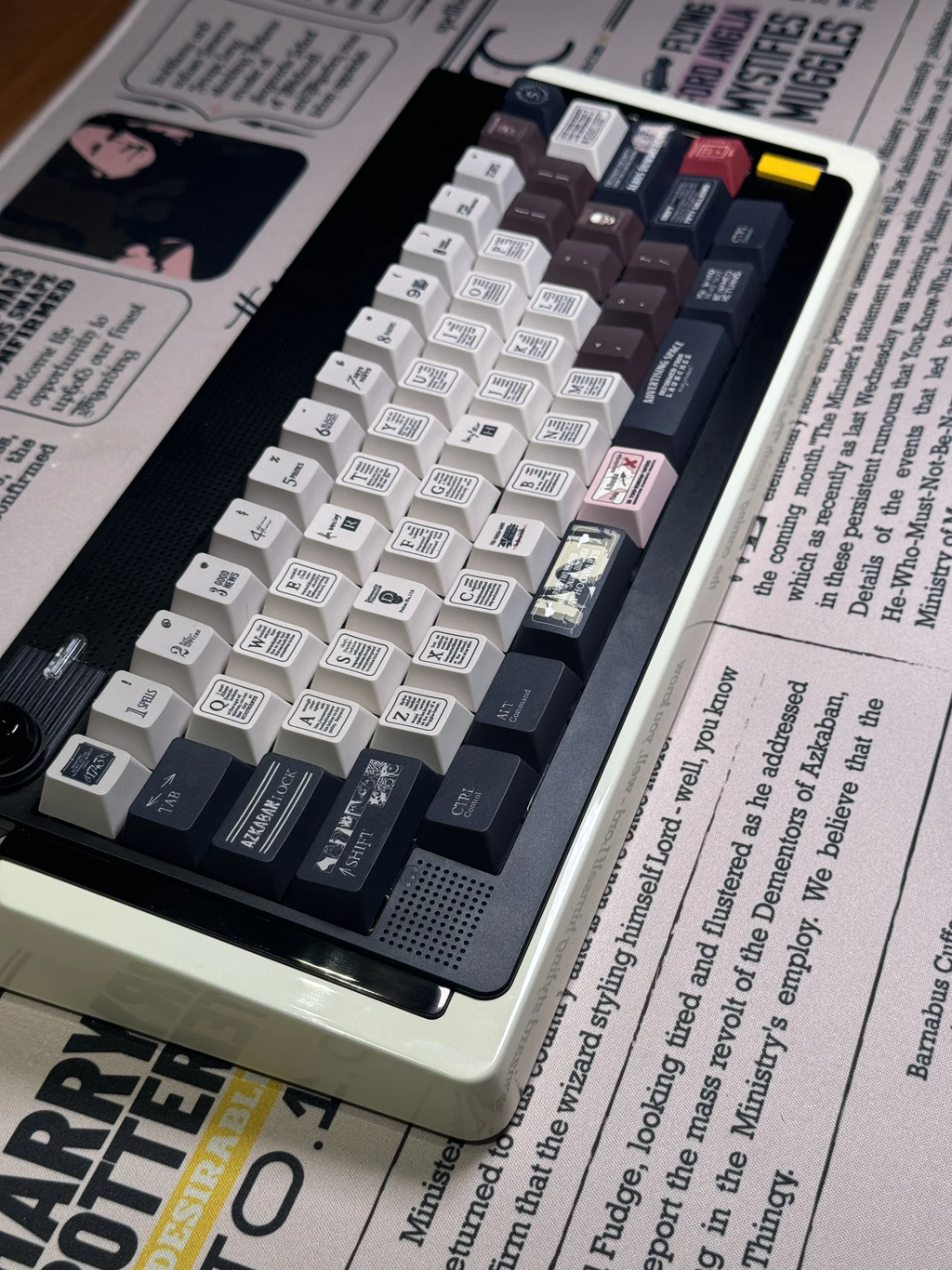 Daily Prophet | Cherry Profile | PBT Keycap Set
