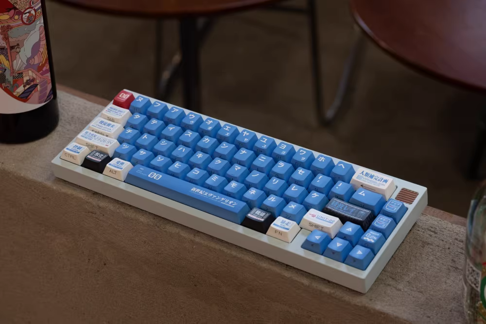 EVA Theme | Cherry Profile | PBT Keycaps Set