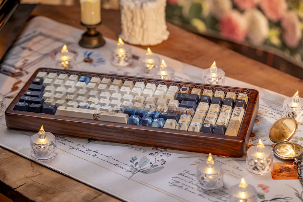 Emily Dickinson – Secret Garden | Cherry Profile | PBT+PC Keycap Set