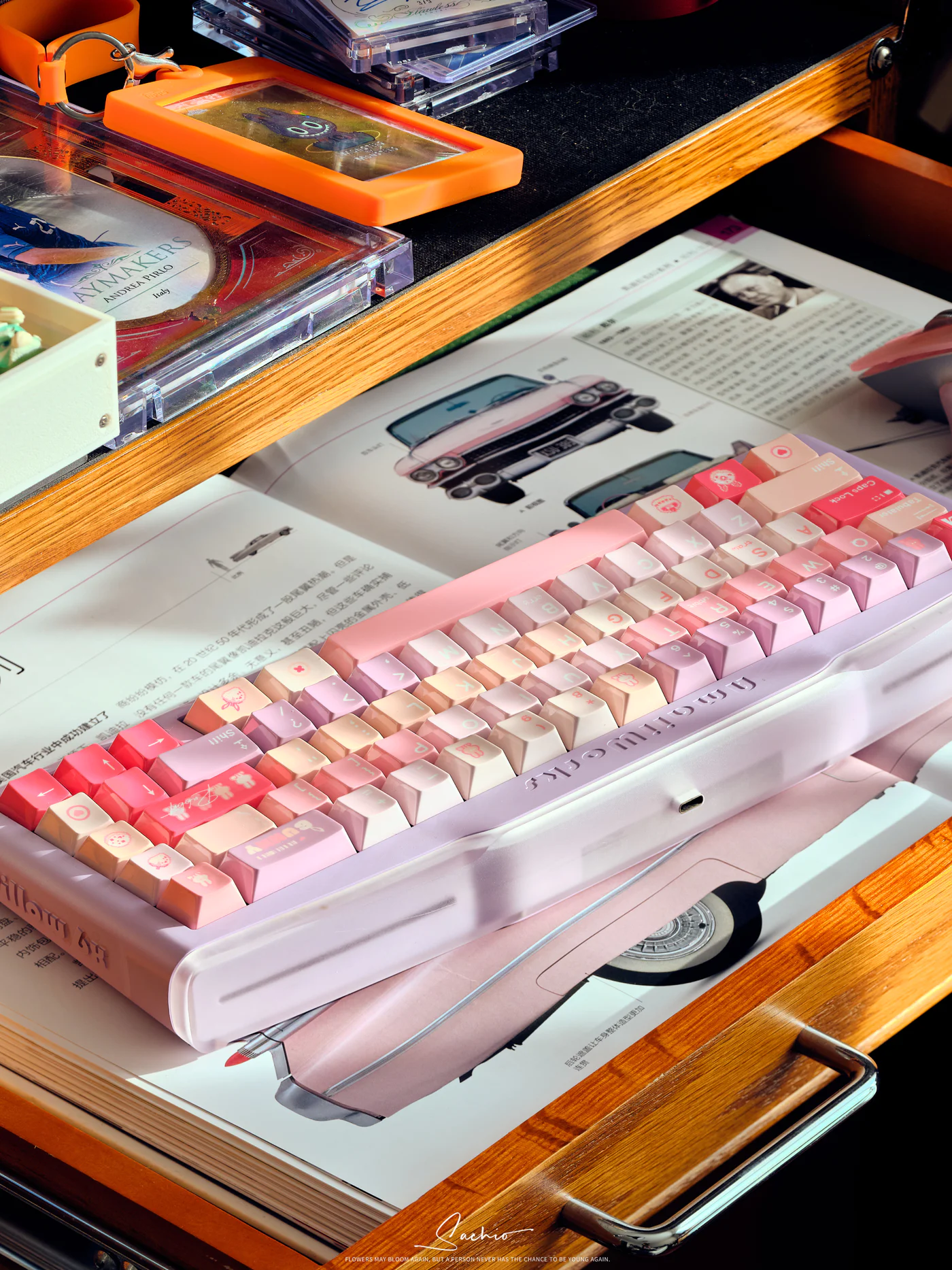 Hola Bunny | Cherry Profile | PBT Keycaps Set