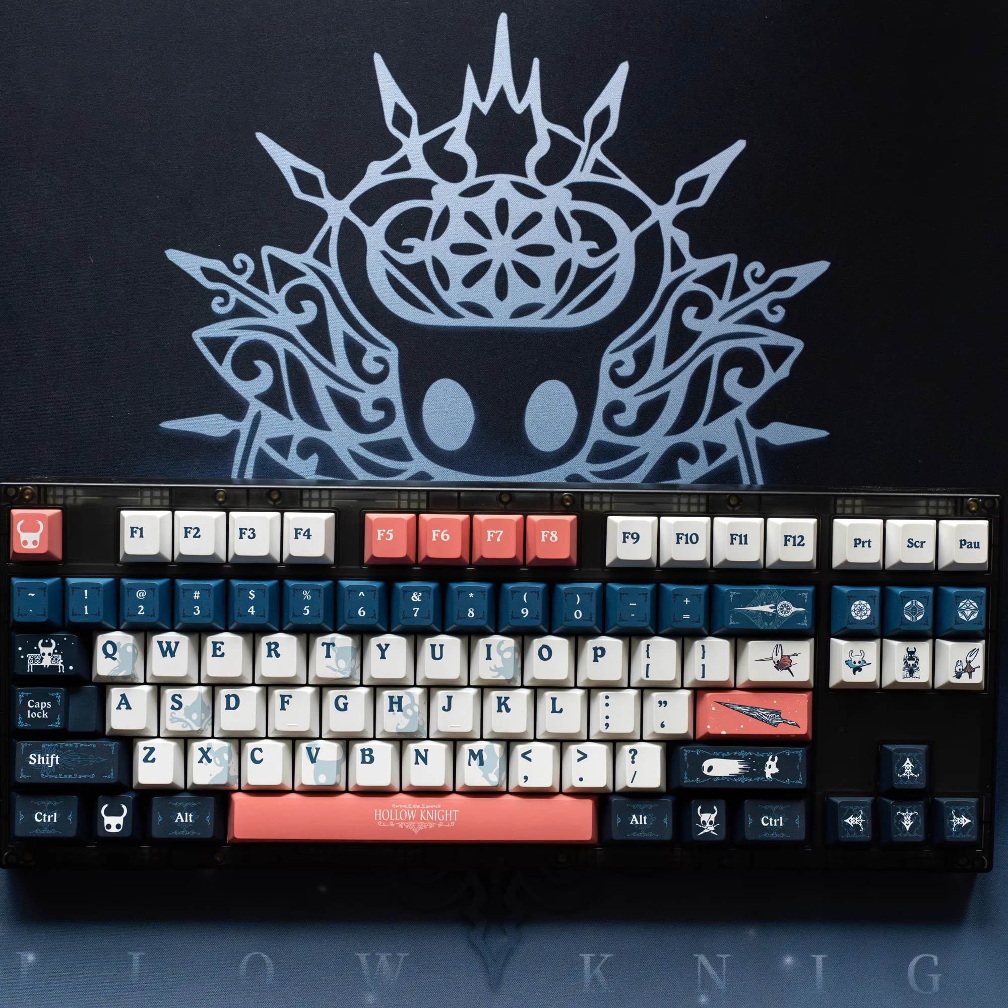 Hollow Knight Theme | Cherry Profile | PBT Keycap Set