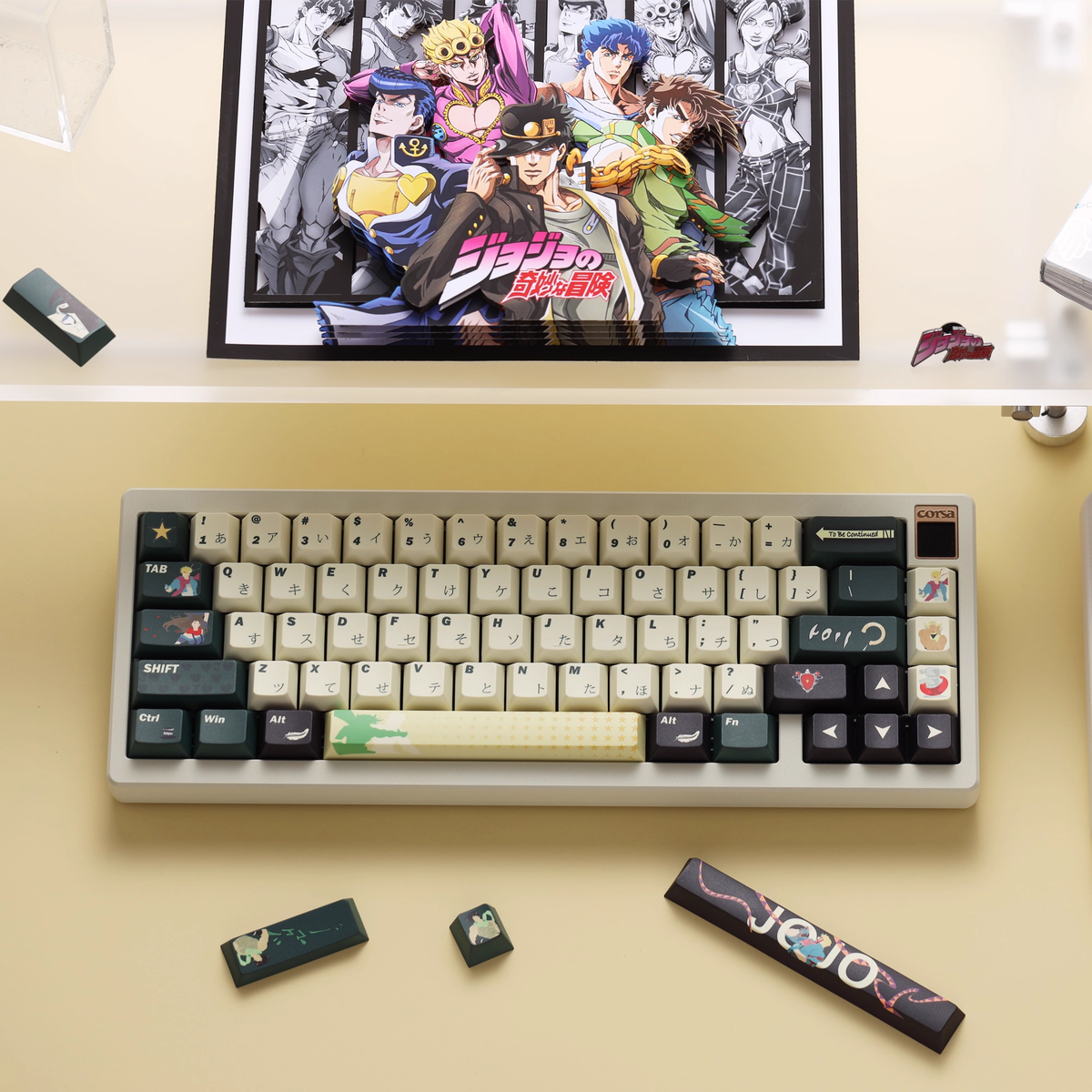 JoJo’s Bizarre Adventure: Battle Tendency | Cherry Profile | PBT Keyca ...