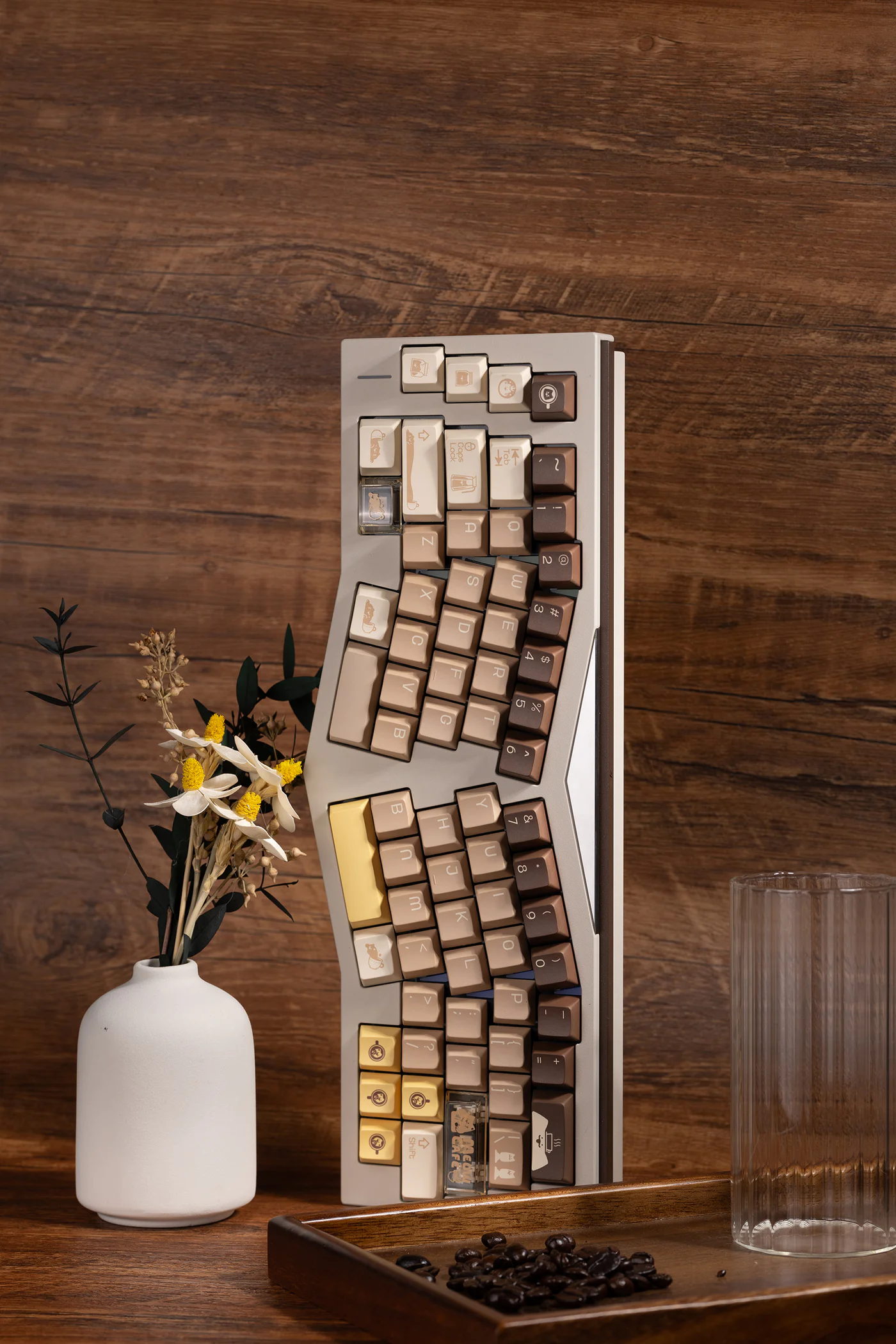 Meow Cafe | Cherry Profile | PBT+PC Keycap Set