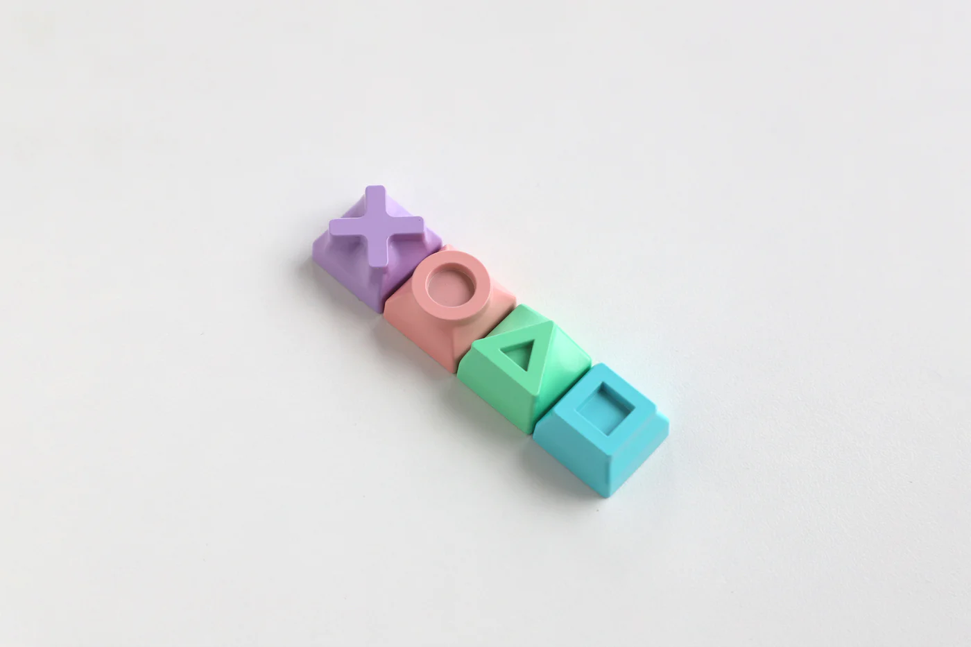 PS5 Controller Button Metal Keycap | Cherry Profile R4 | Zinc Alloy Keycap