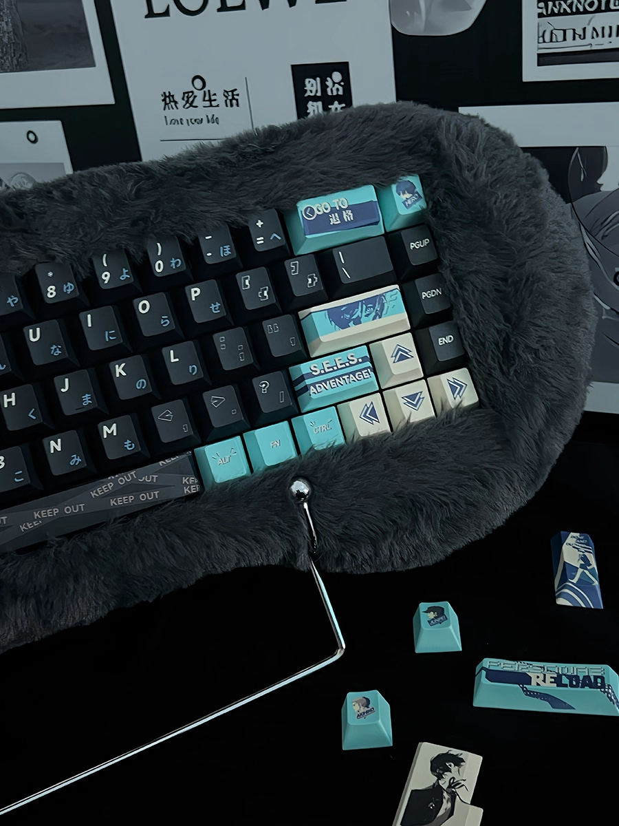 Persona 3 Reload Anime & Game Themed | Cherry Profile | PBT Keycap Set