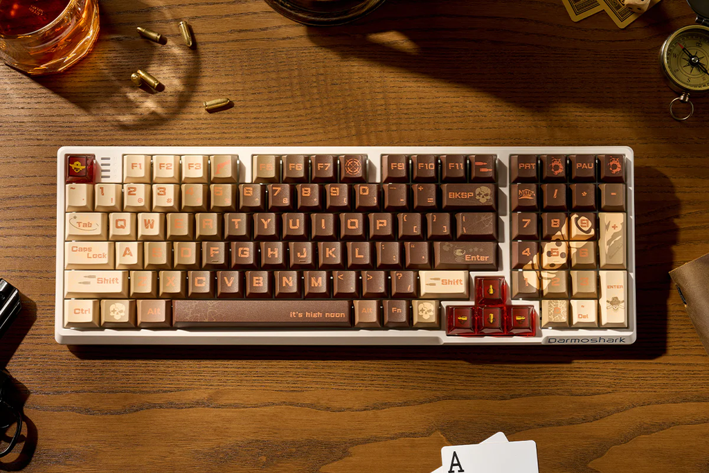 Revolver Theme | Cherry Profile | PBT+PC Keycap Set