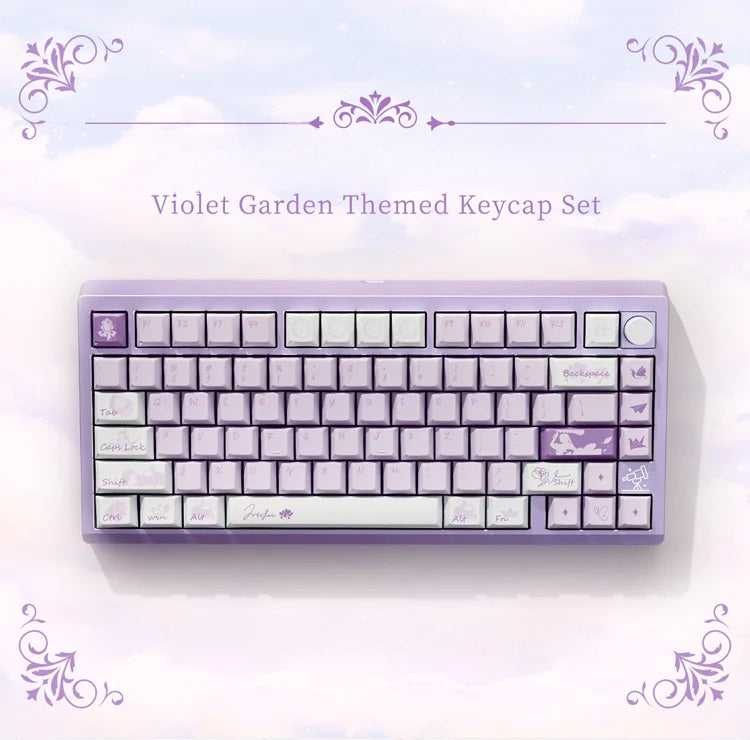 Violet Evergarden – Violet Garden | Cherry Profile | PBT Keycap Set