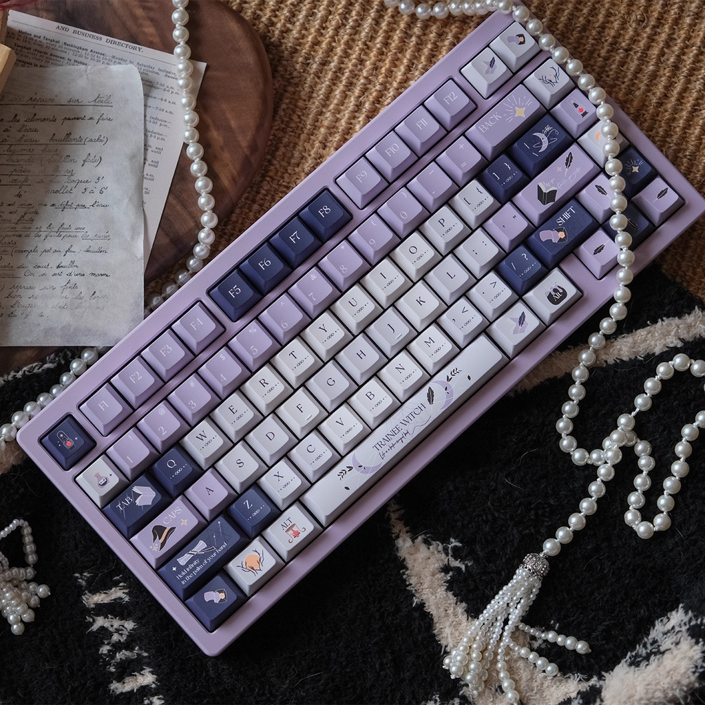 Witch’s Diary | Cherry Profile |  Thick PBT Keycap Set