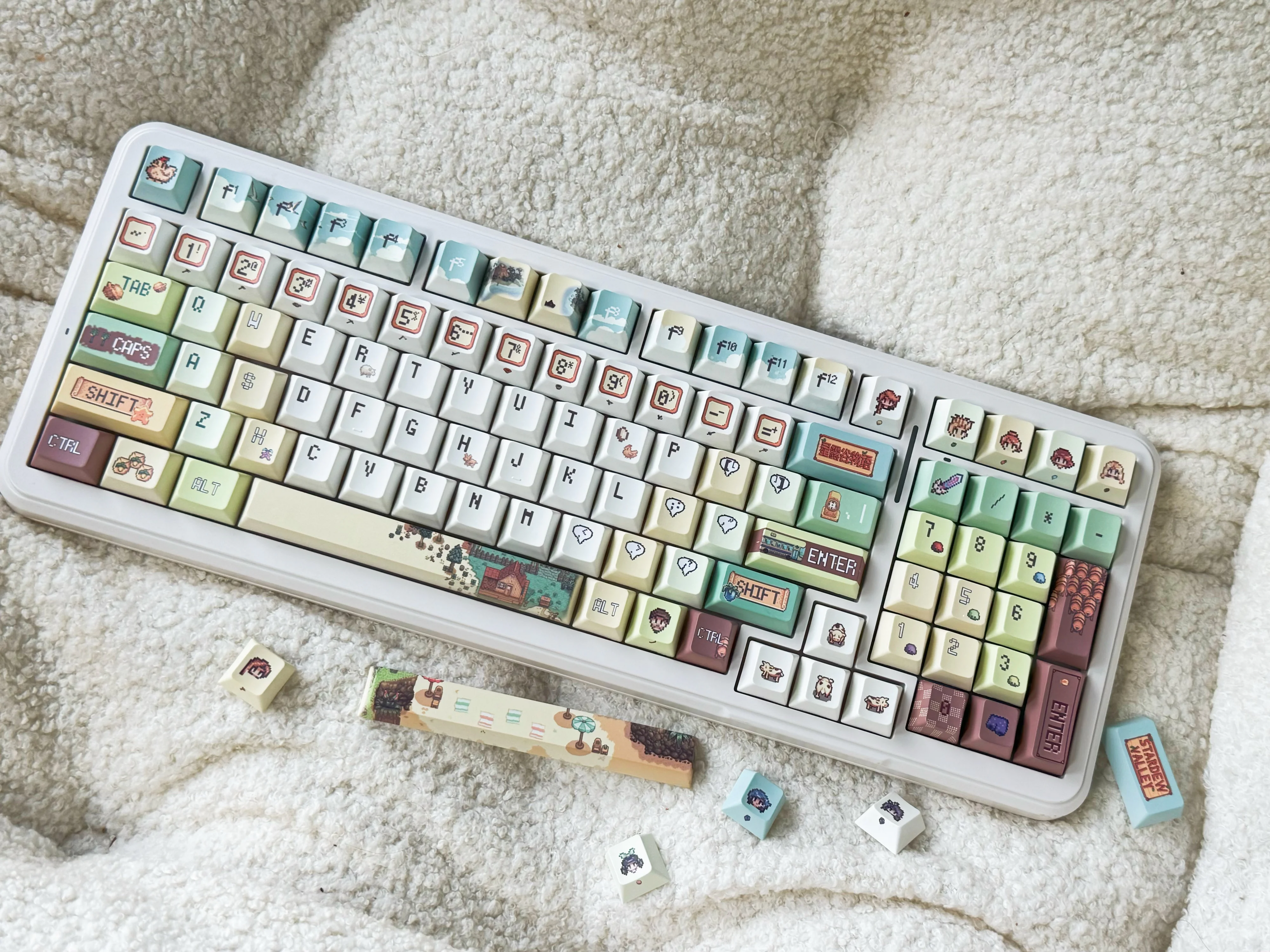 Stardew Valley | Cherry / EOA Profile | PBT Keycap Set