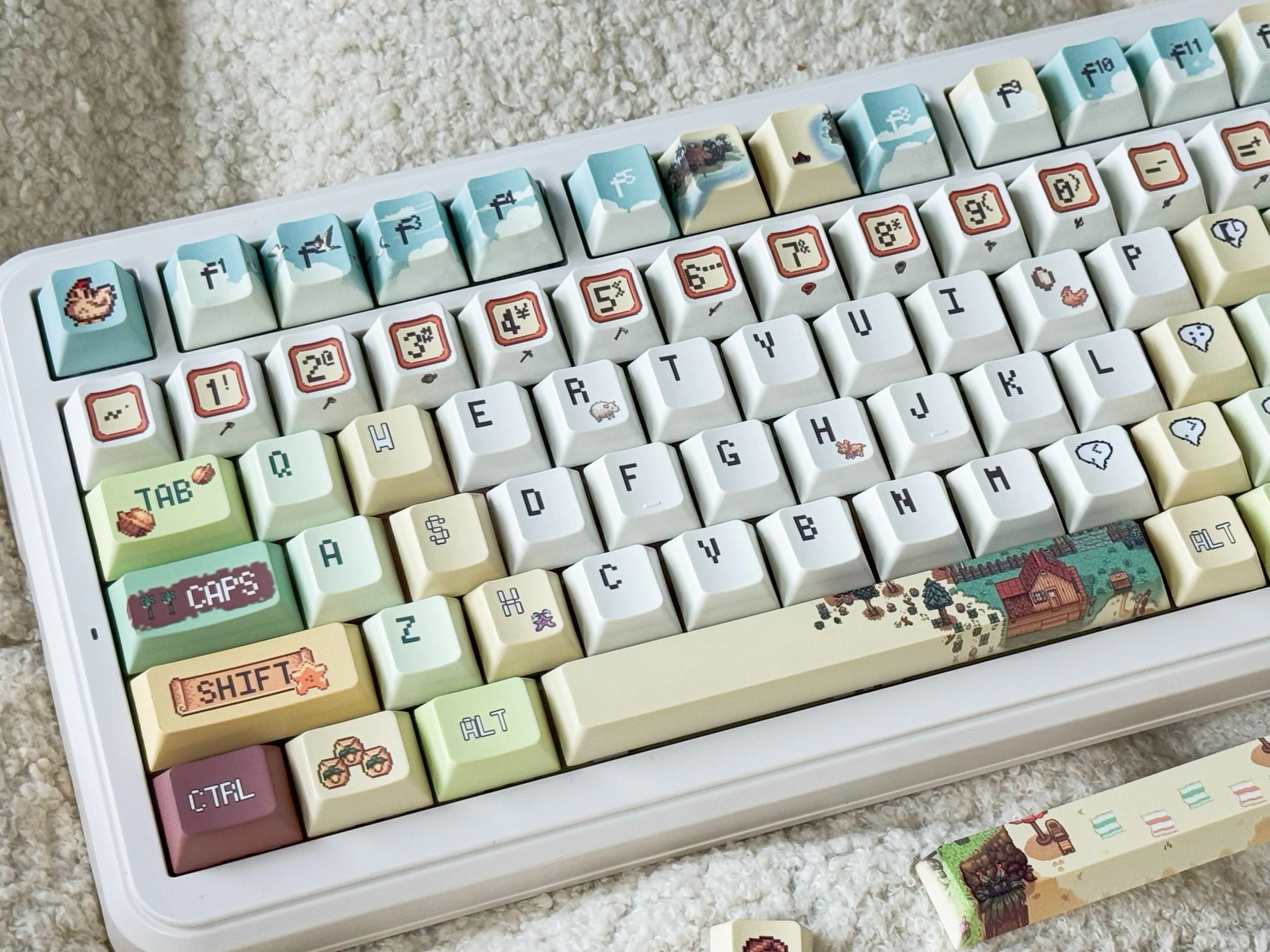 Stardew Valley | Cherry / EOA Profile | PBT Keycap Set