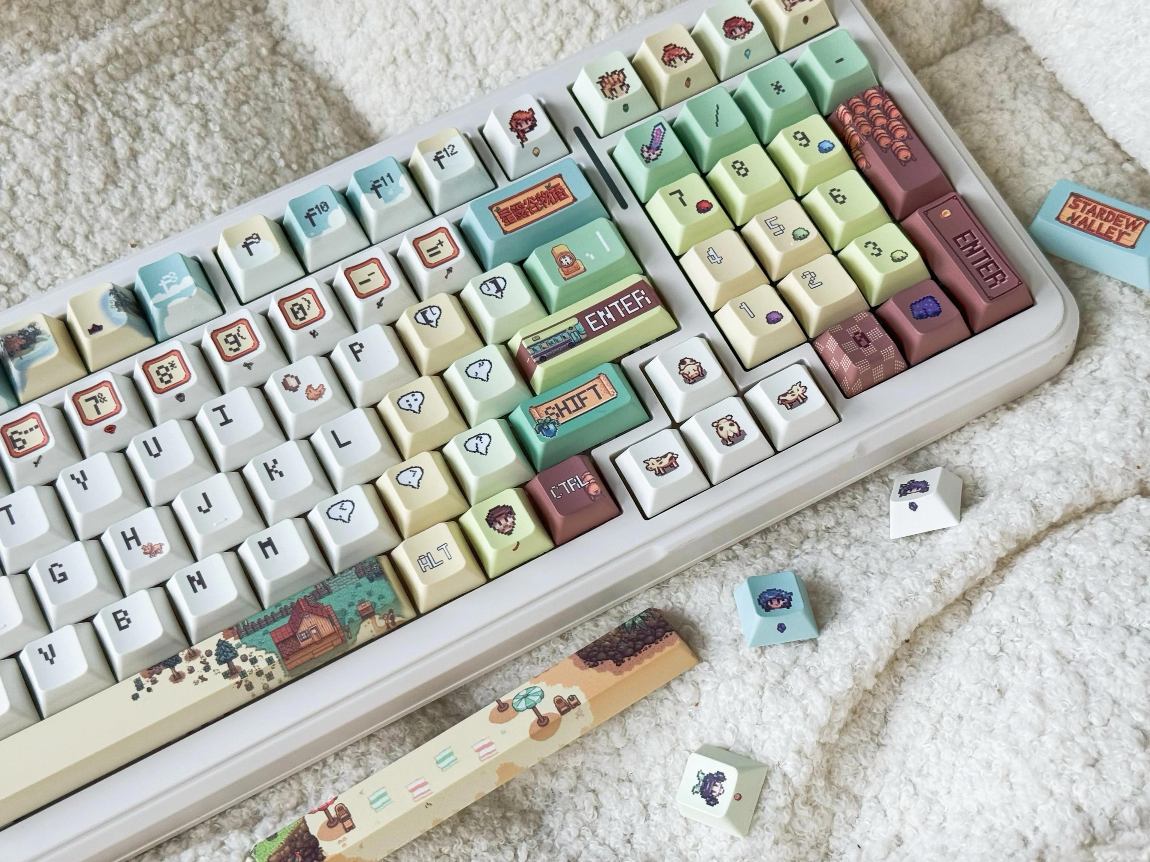 Stardew Valley | Cherry / EOA Profile | PBT Keycap Set