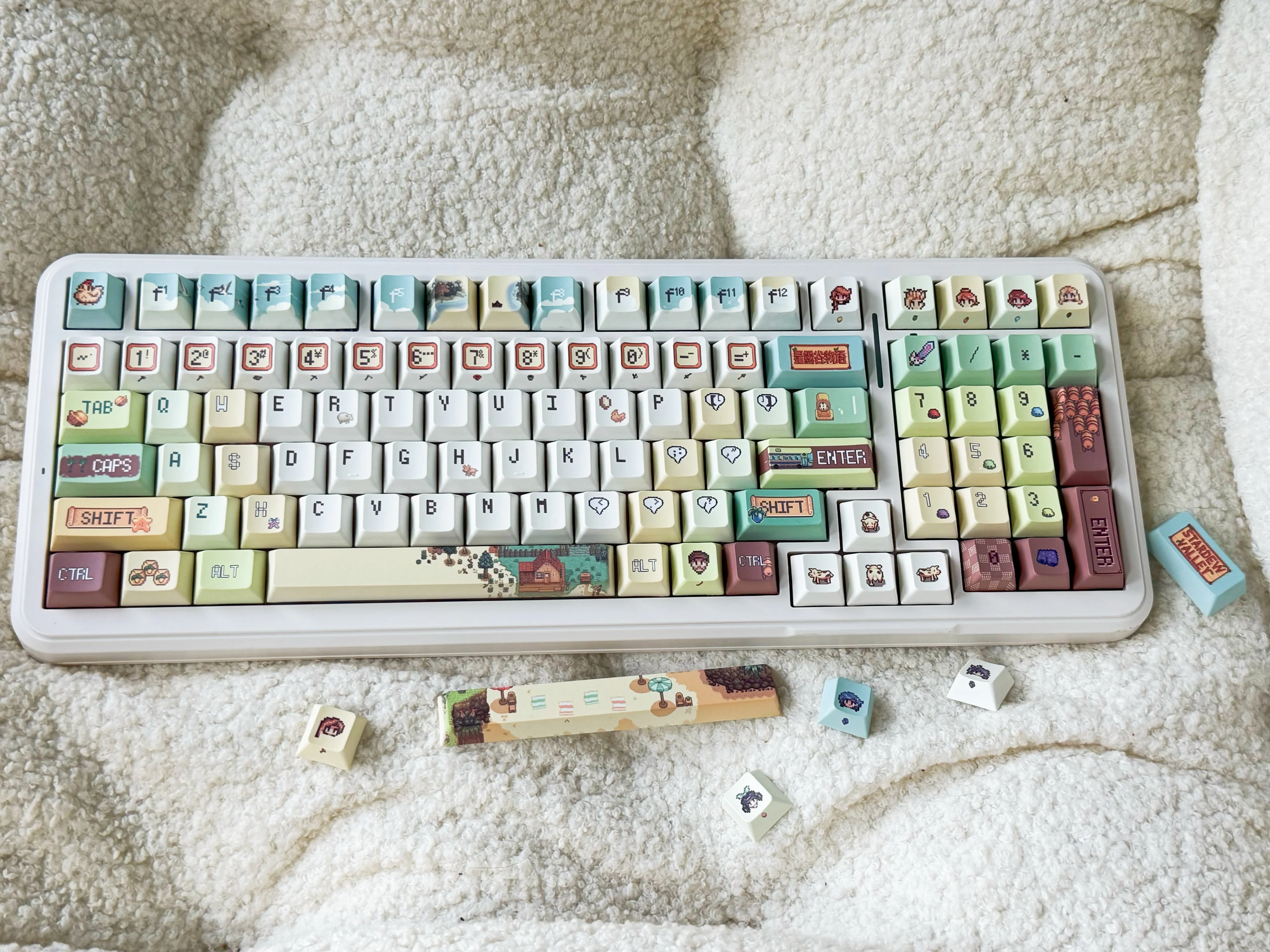 Stardew Valley | Cherry / EOA Profile | PBT Keycap Set