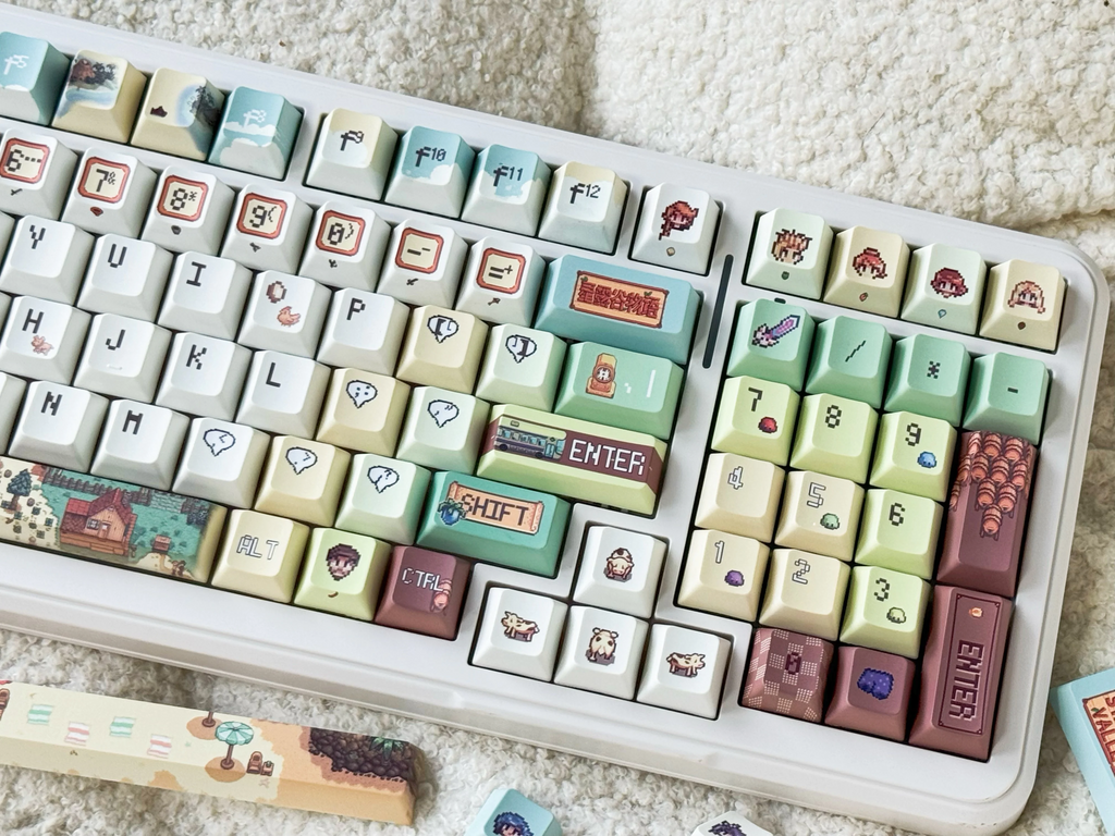 Stardew Valley | Cherry / EOA Profile | PBT Keycap Set