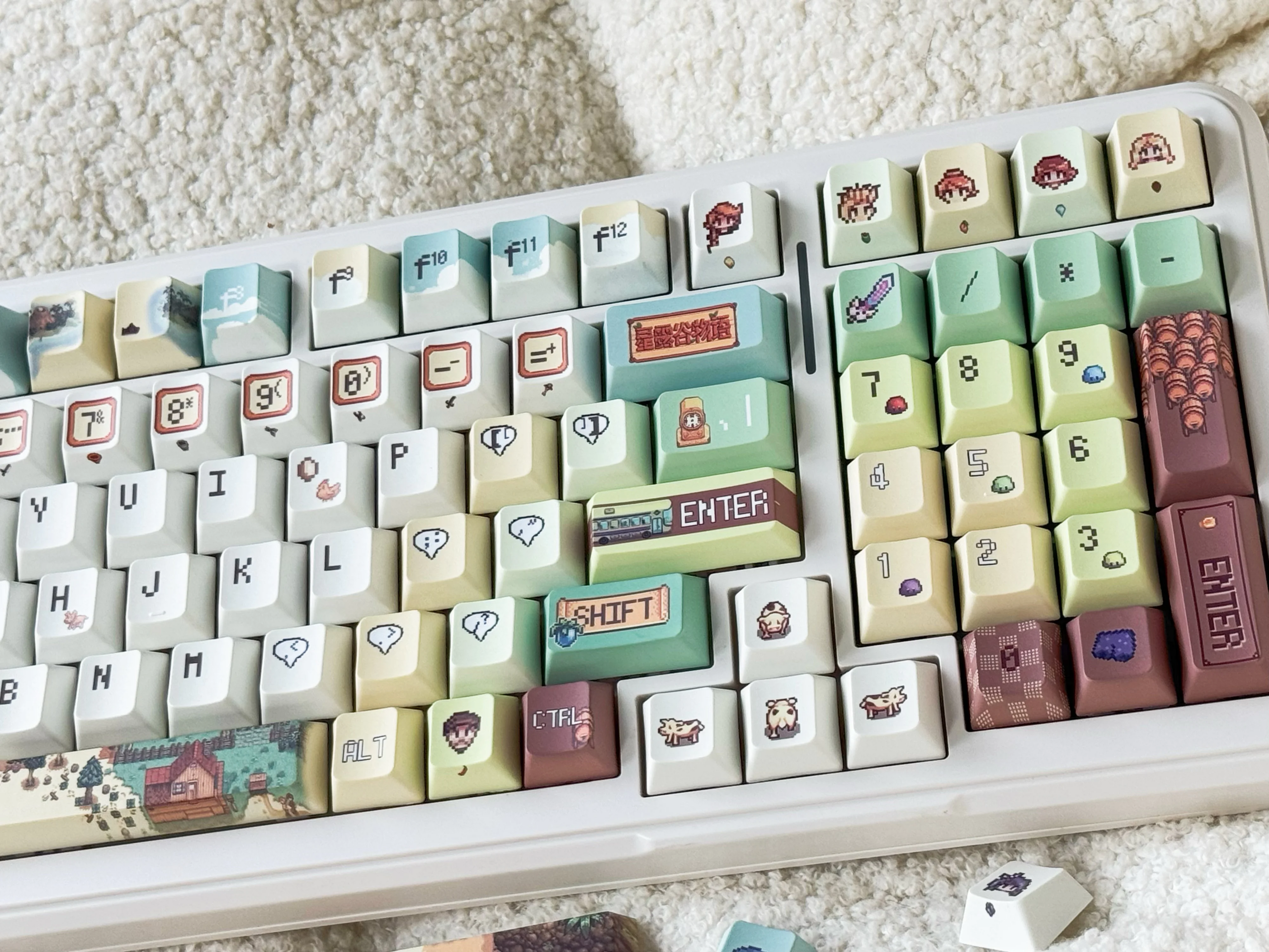 Stardew Valley | Cherry / EOA Profile | PBT Keycap Set