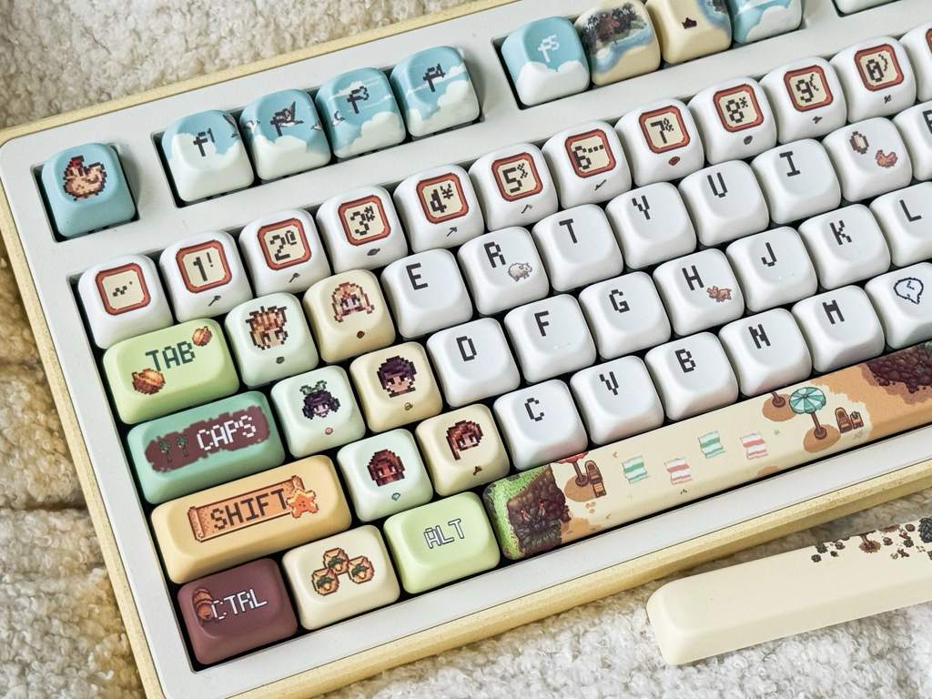 Stardew Valley | Cherry / EOA Profile | PBT Keycap Set