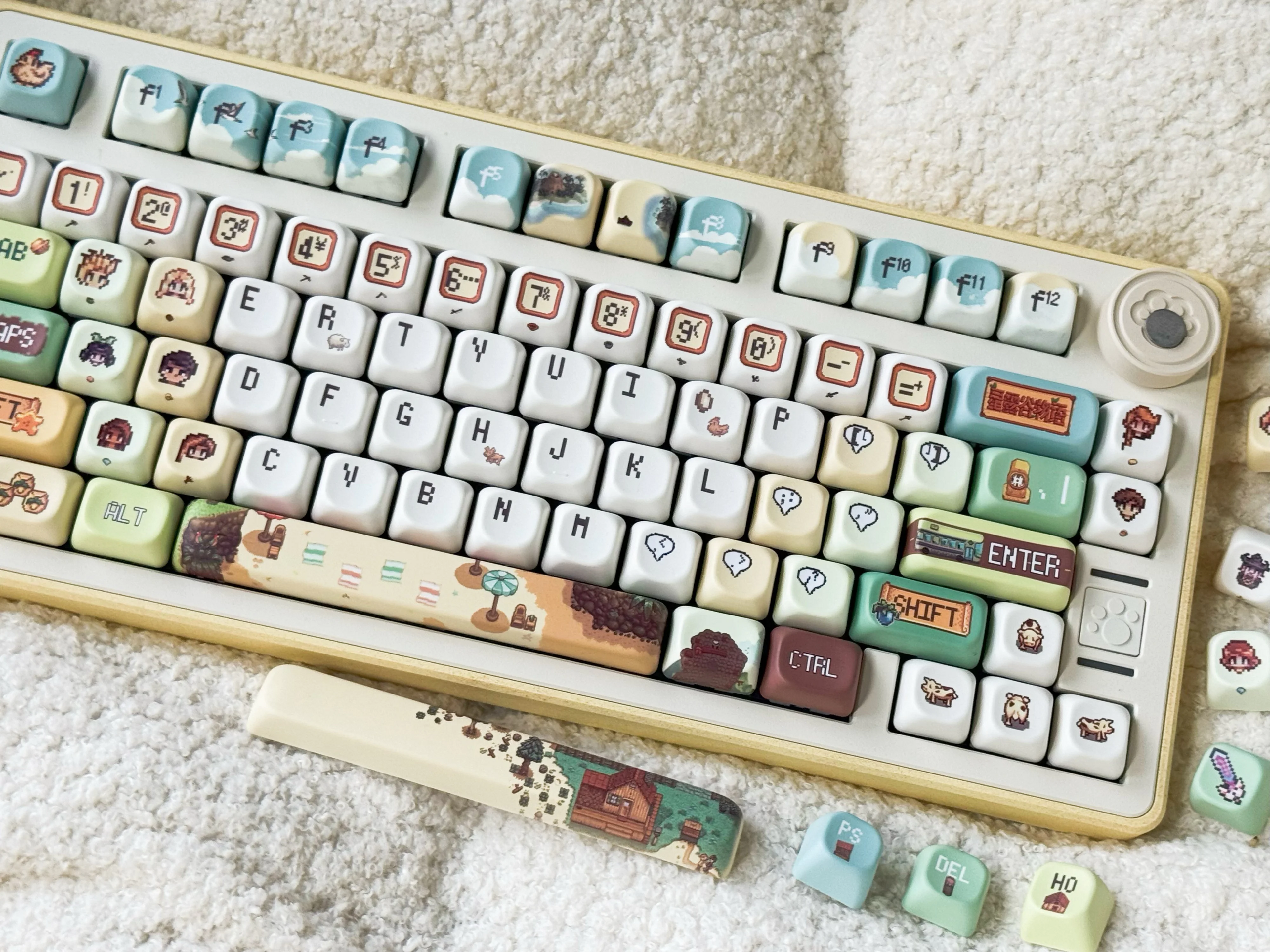 Stardew Valley | Cherry / EOA Profile | PBT Keycap Set
